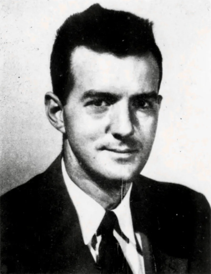 Retrato de Ian Stevenson publicado en Postgraduate Medicine en 1952